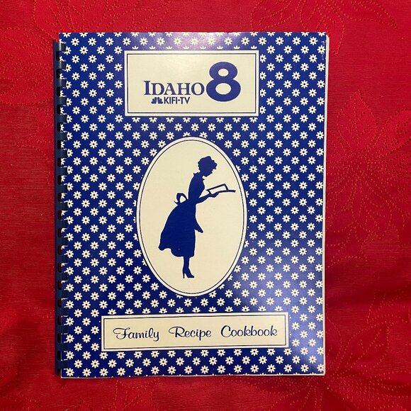 Idaho 8 KIFI-TV Family Recipe Cookbook 1993 Spiral Bound Softcover - Picture 1 of 8